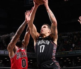 小波特26+7武切维奇19+6 篮网险胜公牛结束五连败