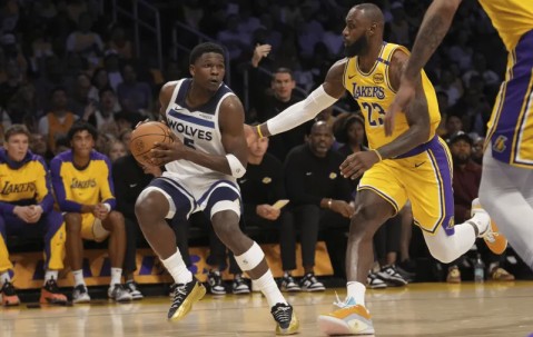 乐鱼官网-再战湖人？森林狼连续两赛季排名西部第六，上赛季闯入西决